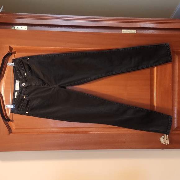 Mango High Rise Skinny Jeans size US 6 black - Picture 6 of 16
